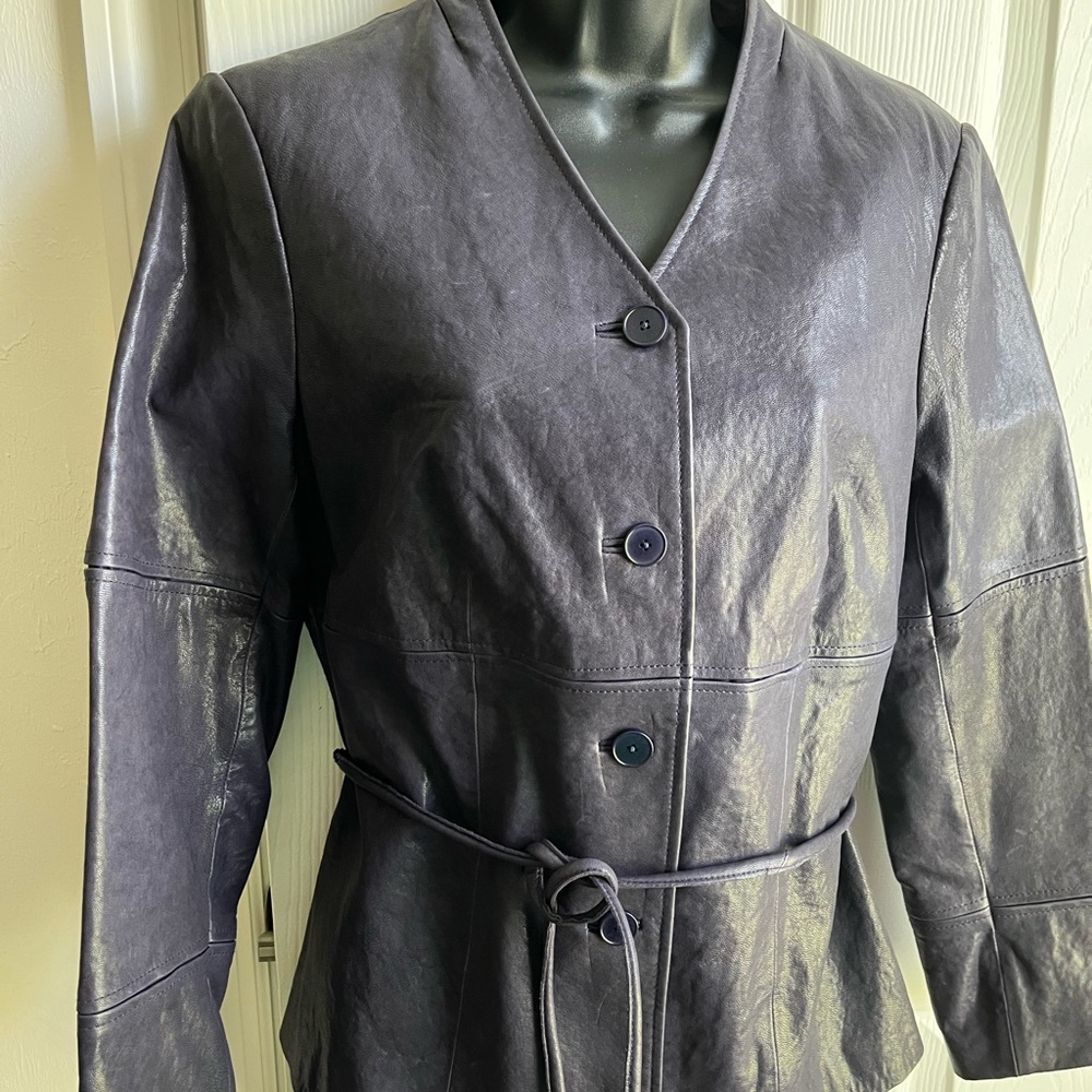 Collection B Dark Leather Jacket